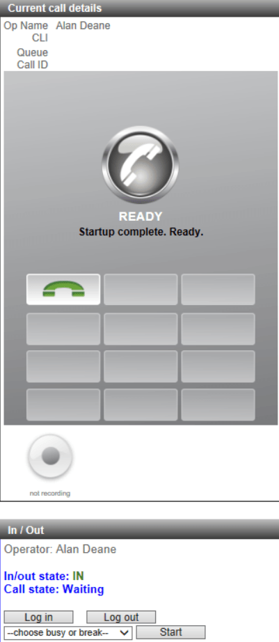 Call-centre-app