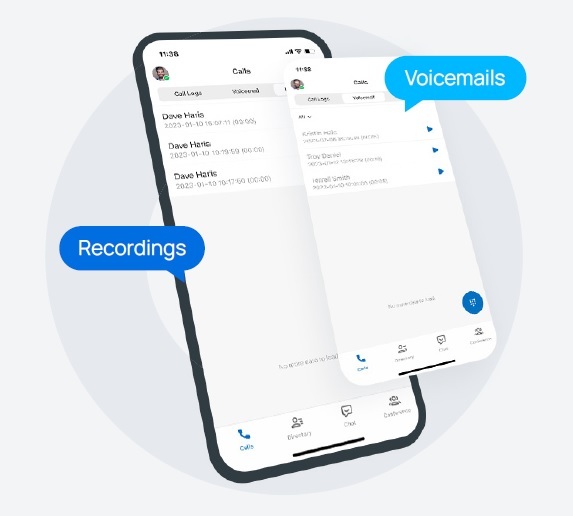 Softphone 2 in2pbx-voicemail-and-call-recording
